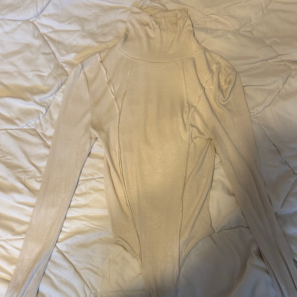 Urban Outfitters Cream Turtleneck Sweater